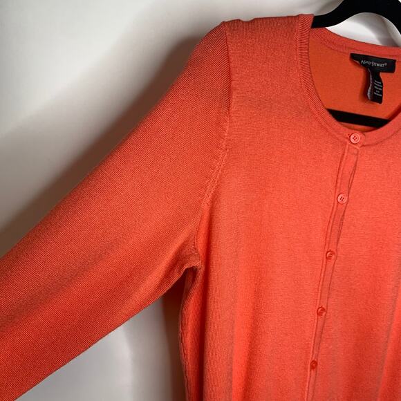 NWT Coral Cardigan Sz 10-12 Button Front - Picture 8 of 9